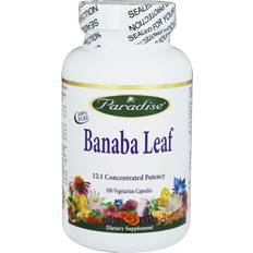 Paradise Herbs Banaba Leaf 180 Vegetarian Capsules