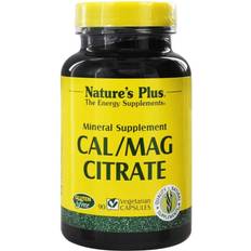 Cal mag Nature's Plus Cal Mag Citrate 90 Vegetarian Capsules