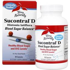 Vitamins & Minerals Terry Naturally Sucontral D Blood Sugar Balance 60 Capsules