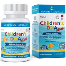 Nordic naturals omega 3 mini Nordic Naturals Children's DHA Xtra, 636mg Berry Punch 90 softgels