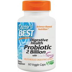 Vitamins & Supplements Doctor's Best Digestive Health Probiotic 2 billion 60 Veggie Caps