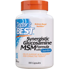 Msm kapsler Doctor's Best Doctor's Best Synergistic Glucosamine/MSM Formula 180 Capsules