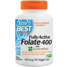 Doctor's Best Fully Active Folate 400 with Quatrefolic 400mcg