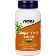 Vitamins & Supplements Now Foods Ginger Root Extract 90 vcaps