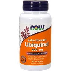 Ubiquinol 200mg Now Foods Ubiquinol 200 mg 60 Softgels