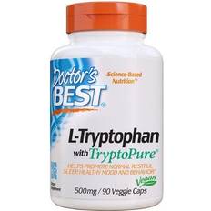 L tryptophan 500mg Doctor's Best L-Tryptophan with TryptoPure 90 vcaps