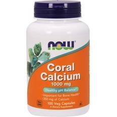 Vitamins & Supplements Now Foods Coral Calcium, 1000mg 100 vcaps 100 pcs