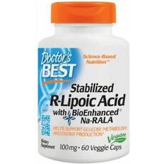 Doctor's Best Stabilized R-Lipoic Acid 100 mg 60 Veggie Caps 60 pcs