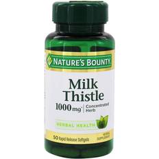 Natures Bounty Milk Thistle 1000 mg 50 Softgels