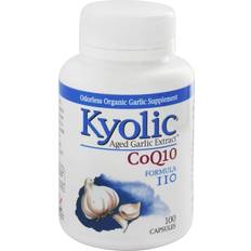 Kyolic Aged Garlic Extract CoQ10 Formula 110 100 Capsules