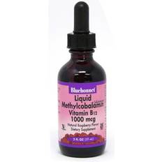 Liquid Methylcobalamin Vitamin B12 Natural Raspberry 1000 mcg 2 fl oz