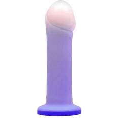 Dildo Blå Silikon Silikon/ABS (16,5 cm)