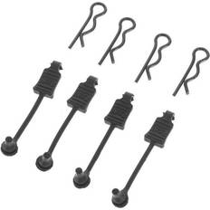 RC-speelgoed Arrma Body Clip Retainers 1/8 Scale (Black) (4PCS) (AR390178)