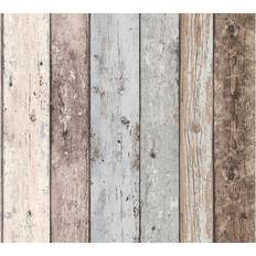 A.S. Creation Mustertapete A.S. Best of Wood`n Stone 2nd Edition in Beige Blau Braun 855039