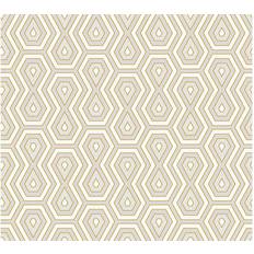 Vävtapeter A.S. Creation Retro style Tapet Jungle Chic Ovävd Guld AS Creation