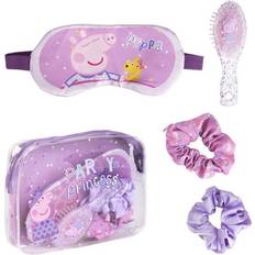 Peppa Pig Role Playing Toys Peppa Pig CERDÁ LIFE'S LITTLE MOMENTS 2500001922 Gift Set with Sleep Mask, Comb and Scrunchies-Official Nickelodeon Licensed, Multicoloured