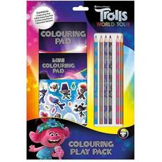 Trolls Kreativitet & Hobby Trolls Trolls World Tour Colouring Play Pack
