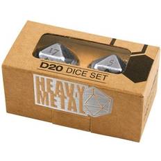 Ultra Pro Heavy Metal D20 Dice Set Chrome