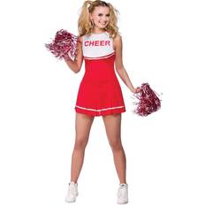 Rød Kostymer Wicked Costumes Cheerleader Women's Costume