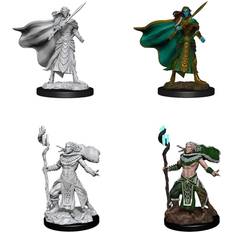 Dungeons & Dragons Magic: The Gathering Deep Cuts Miniatures: Elf Fighter & Elf Cleric #WZK90279