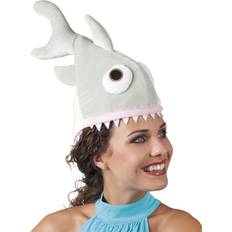 Vegaoo Bonnet de Requin Gris