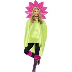 Smiffys Flower Party Poncho Unisex