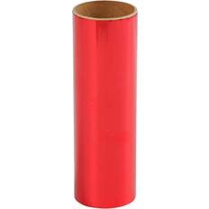 Creotime Dekorationsfolie, B: 15,5 cm, tykkelse 0,02 mm, rød, 50 cm/ 1 rl
