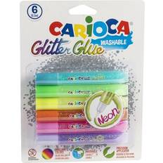 CARIOCA glitterlim 6 färger