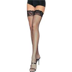 Leg Avenue Feestjurken Leg Avenue Stay Up Fishnet Thigh Highs, One