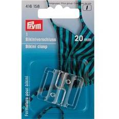 Prym Bikini and Belt Clasp Hook Plastic 20 mm Transparent