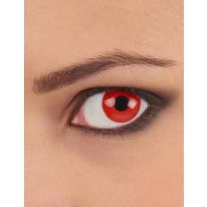 Rød Fargede linser Zoelibat Joker Contact Lenses Red Devil