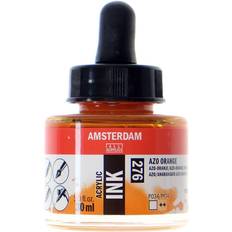 Amsterdam Acrylic Ink Bottle Azo Orange 30ml