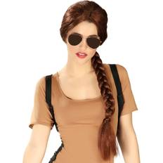 Fiestas Guirca Brown Plaited Wig