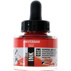 Amsterdam Acrylic Ink Bottle Naphthol Red Deep 30ml