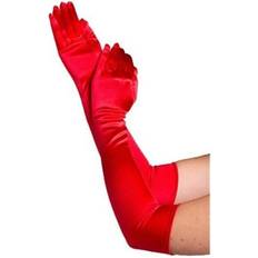 Punainen Asusteet Long Party Gloves Red