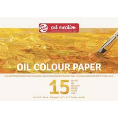 Vesipohjainen Vesiväripaperit Royal Talens Art Creation Oil Paper A4 300 g 15 Sheets