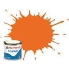 À base d'eau Peintures Émail Humbrol Paint enamel matt 14 ml orange