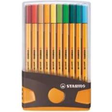 Feutres fins Stabilo fineliners 88 spets 0,4 mm 20 st