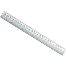 Aluminium Skrivbordstillbehör Diverse Aluminum Ruler 30cm