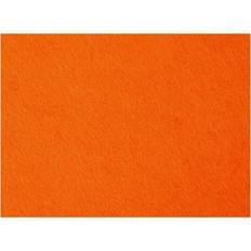 Creotime Hobbyfilt kraftig 42x60 cm orange