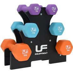 UFE Urban Fitness 12Kg Dumbbell Tree Set