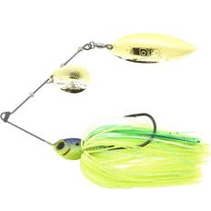 Berkley Leurre DEX Spinner Bait Coloris Blue Back Chartreuse, Poids 14g