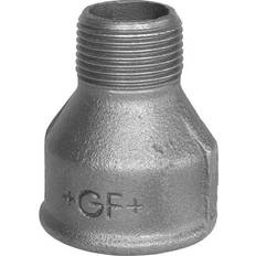 Nippel 1 8 1 4 +GF+ Spidsmuffe Sort Reduktion Muffe/nippel 1/4x1/8