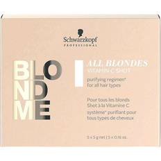 Hair vitamin Schwarzkopf BLONDME All Blondes Detox Vitamin C Shots 5 x 5g