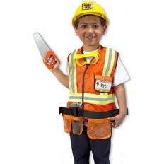 Melissa & Doug Construction Worker Role Play Costume Set