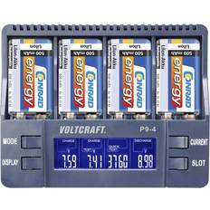 6f22 9v batteri Voltcraft P9-4