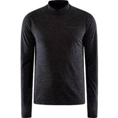 Lana merino - Uomo Magliette & Canotte Craft ADV SubZ Wool Long Sleeve 2 T-shirt Men - Black