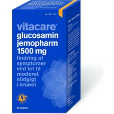 Håndkøbsmedicin Vitacare Glucosamin JemoPharm 1500mg 90 stk Tablet