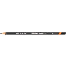 Negro Lápices de Grafito Derwent Graphic Pencil F