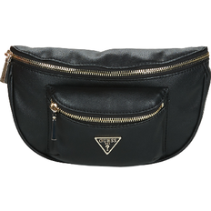 Guld/Mässing Midjeväskor Guess Manhattan Belt Bag Front Pocket - Black